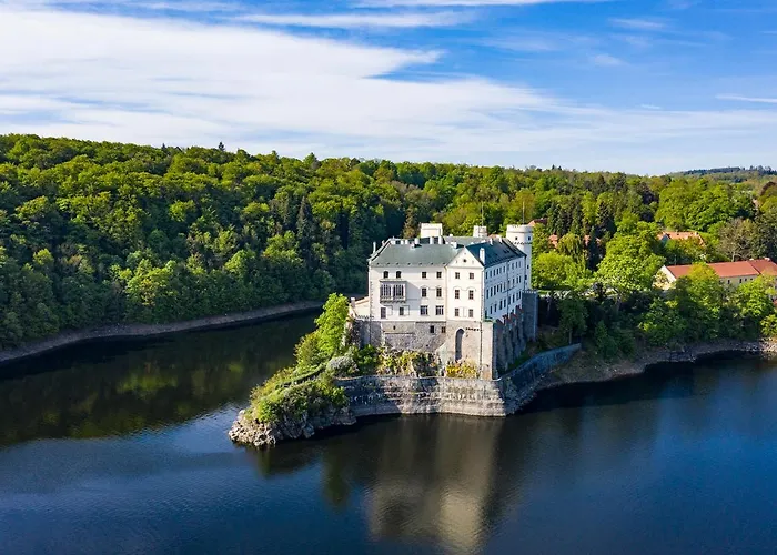Panorama Orlik Gæstehus Klucenice